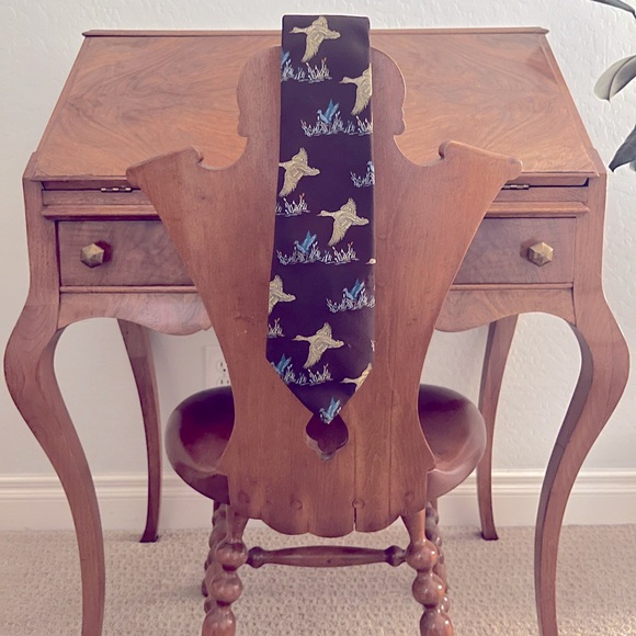 Cravats Neck Tie by Tonino Firenze WPL 10580 | Vintage Duck Tie 1970’s - Picture 3 of 3